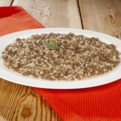 Risotto con i fegatini