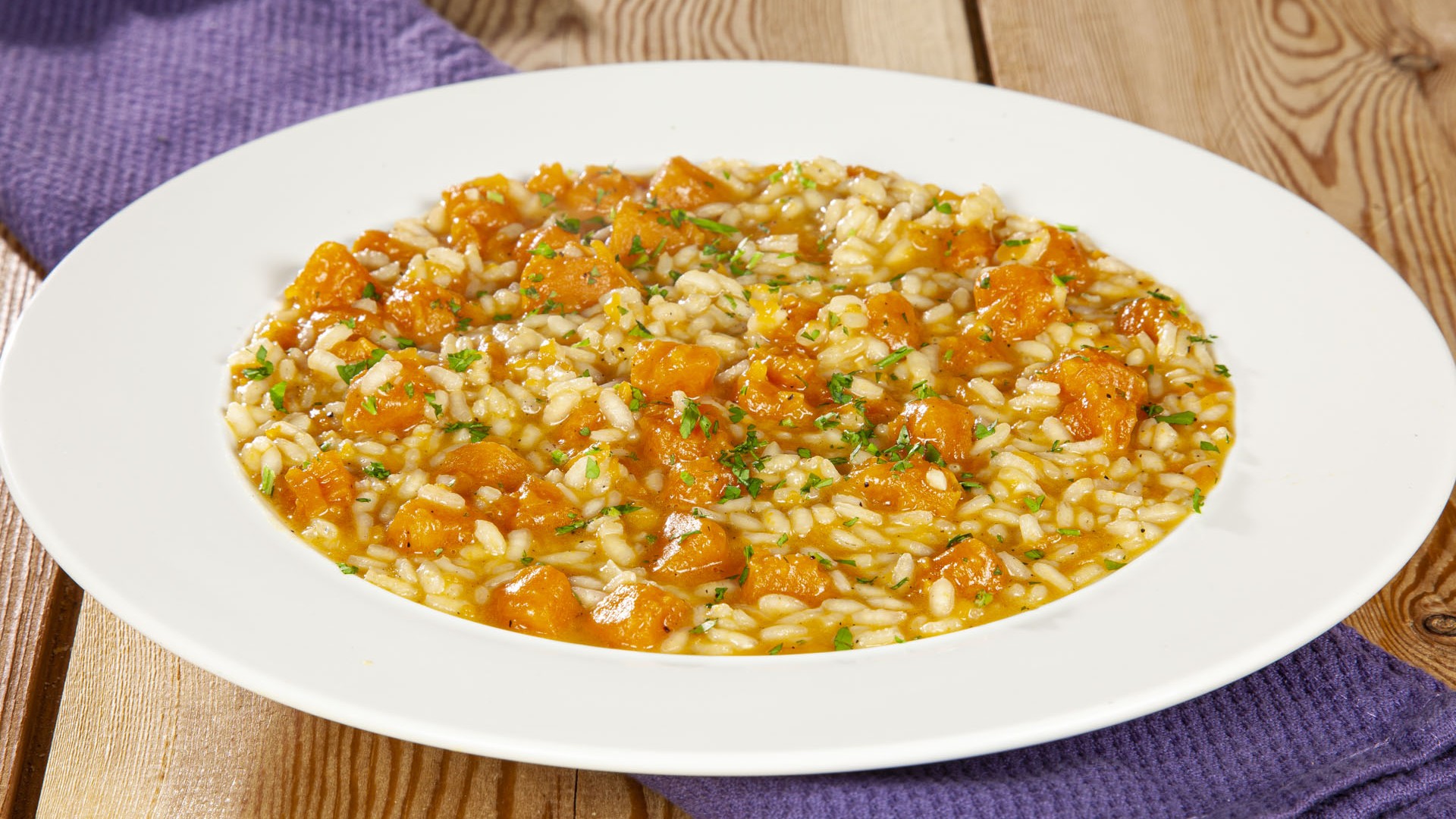 Risotto di zucca