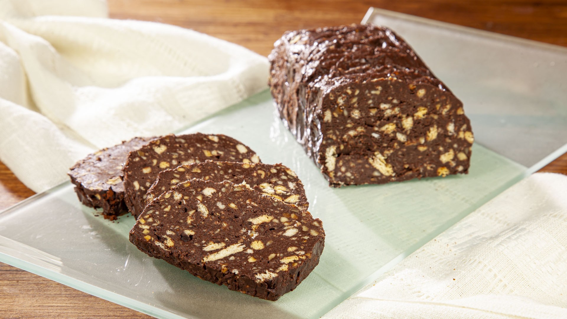 Salame di cioccolata alla ricotta