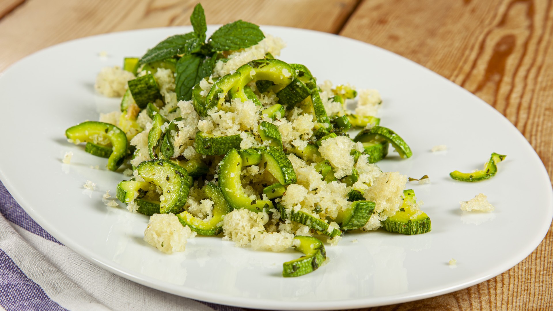 Zucchine alla menta