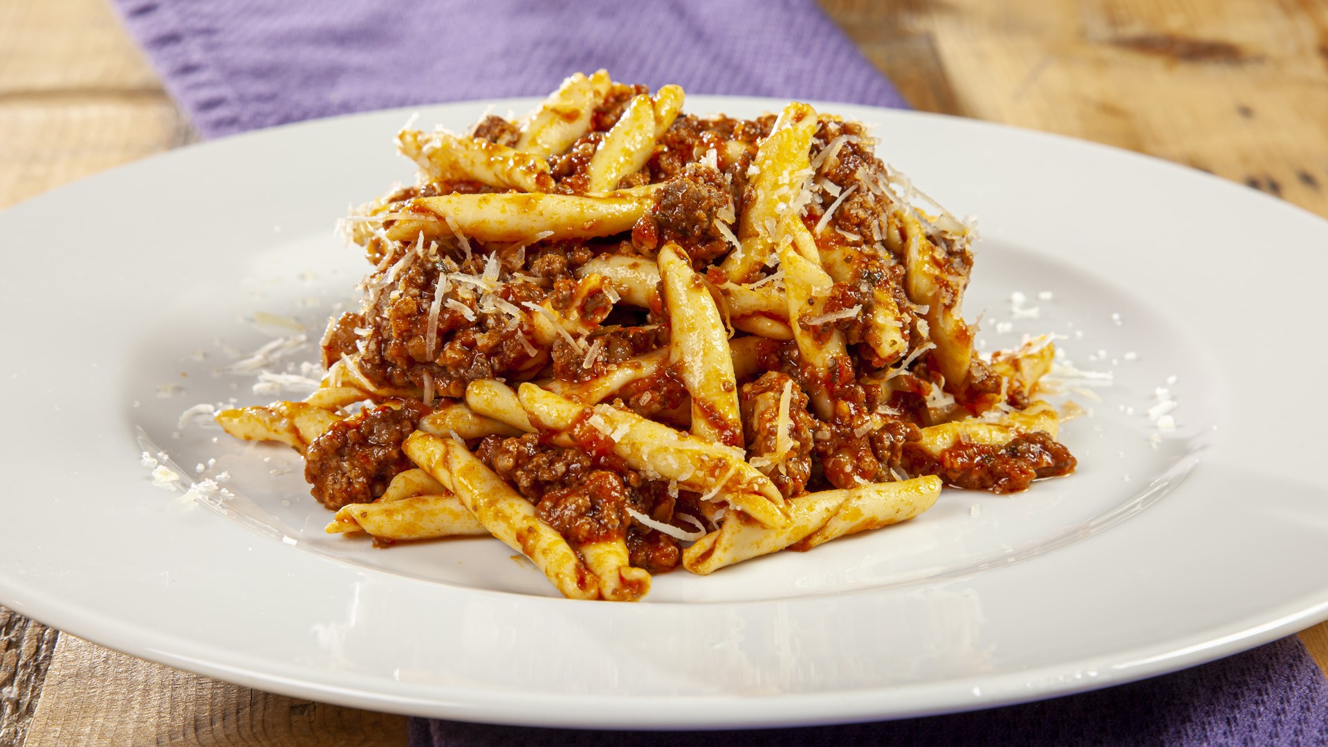 Palmariedd al gran ragù lucano