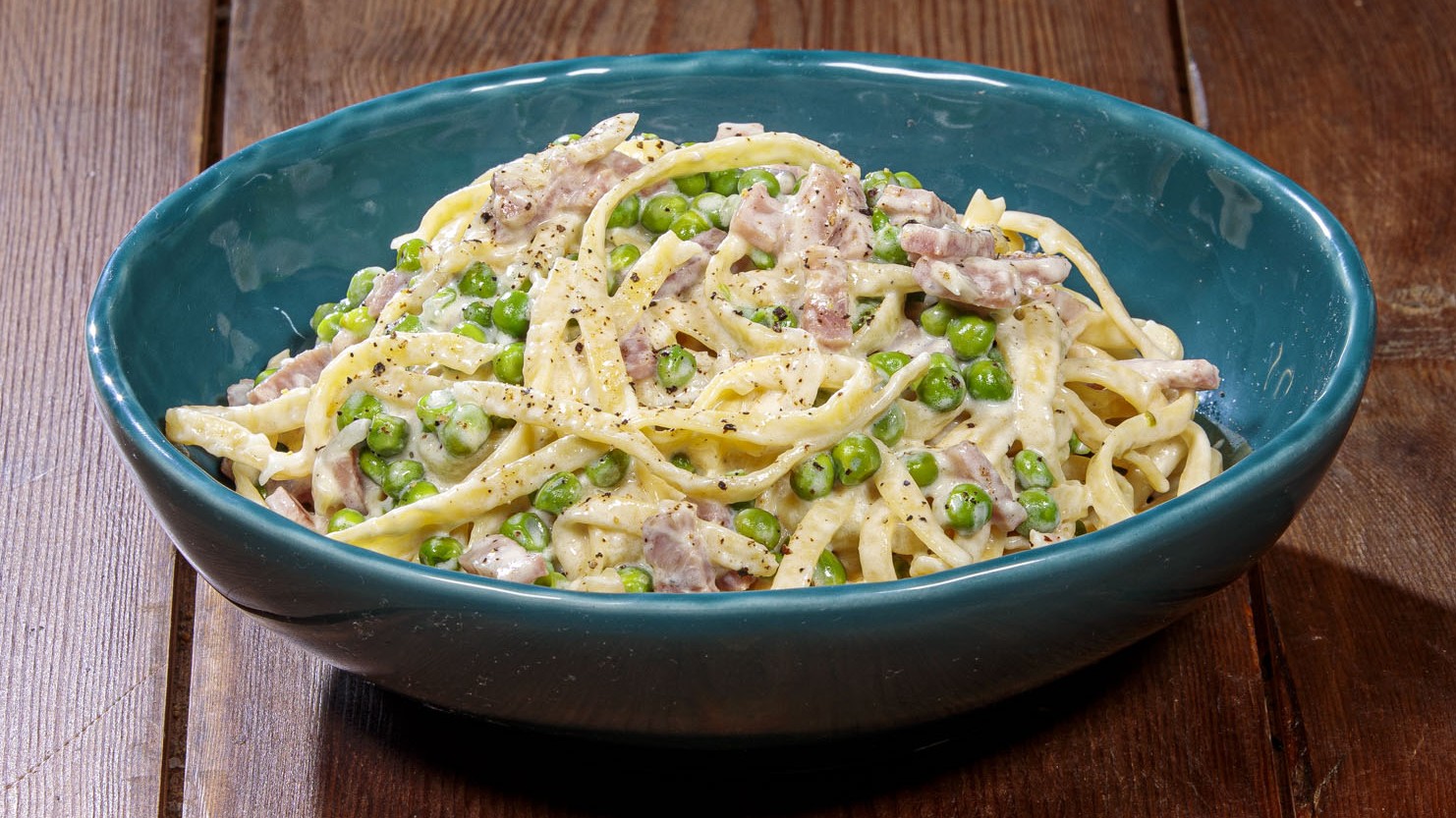 Ricette per bambini: pennette ai piselli e mascarpone - Ricette per bambini