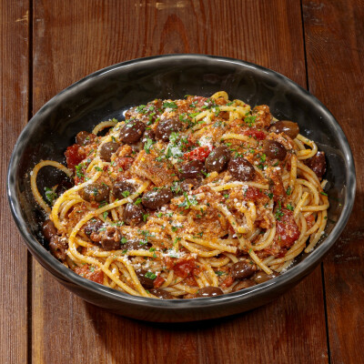 Spaghetti alle sarde e pecorino