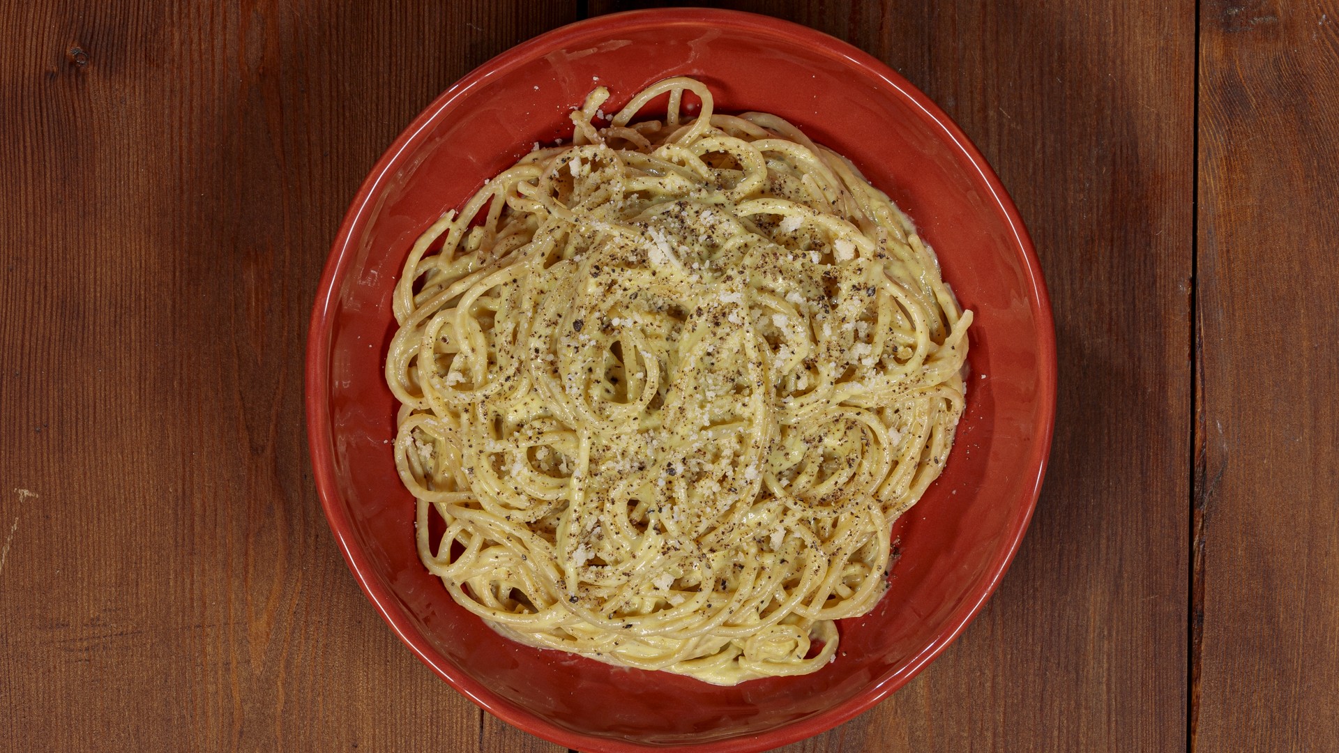 Spaghetti alla crema di porro