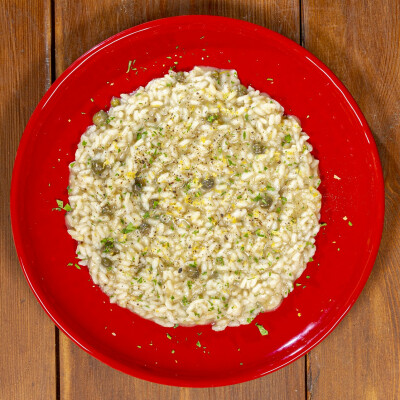 Risotto alle acciughe