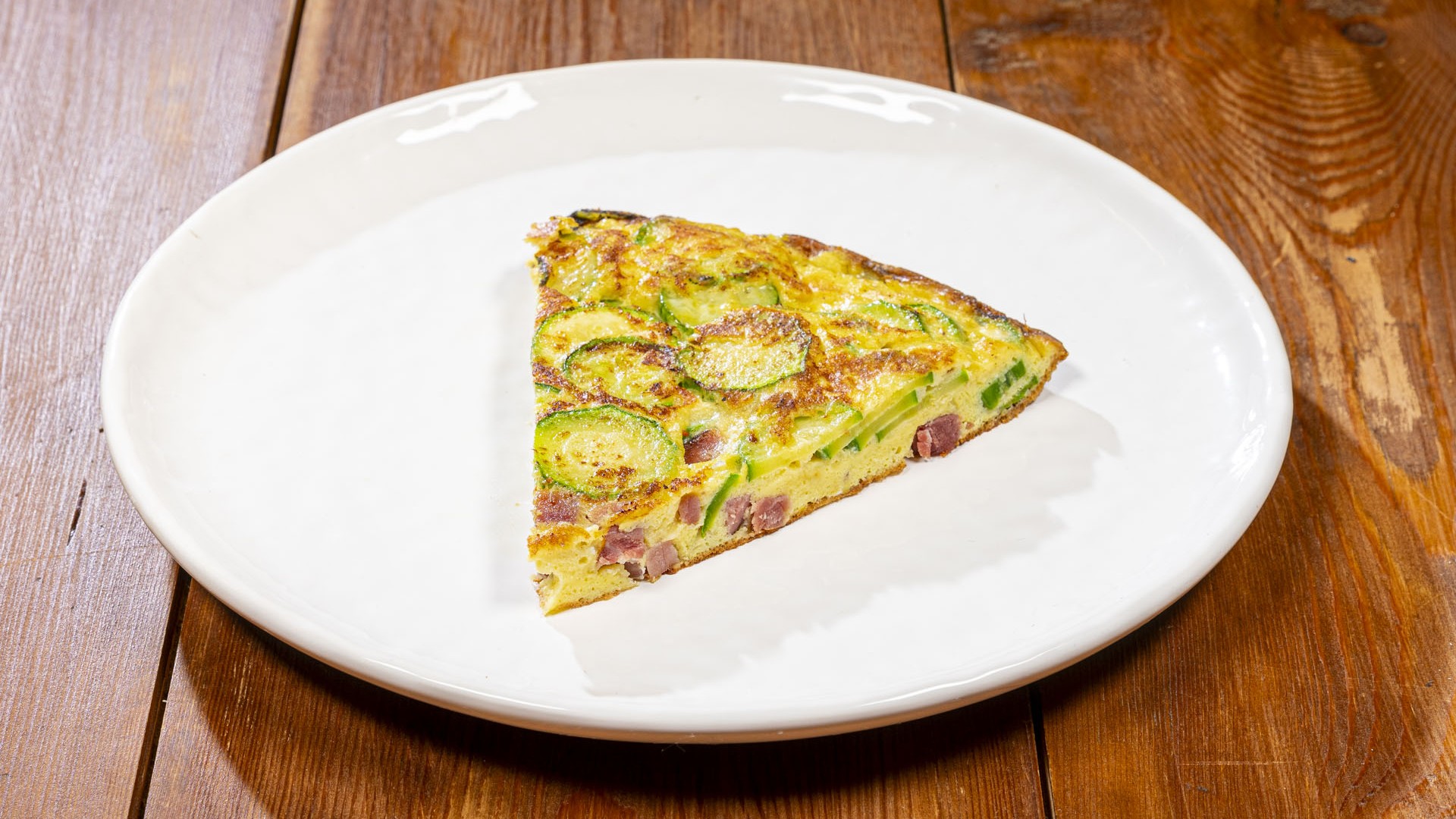 Frittata zucchine e speck