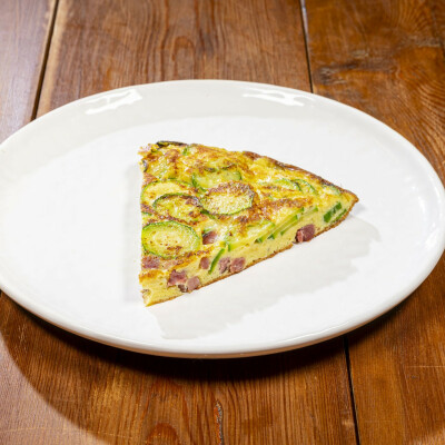 Frittata zucchine e speck